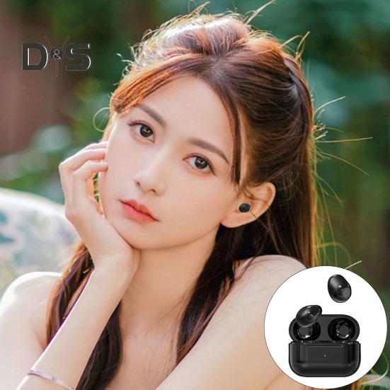 Mini Size Wireless Earphone Noise Reduction Ergonomic Design Ultralight Easy Connect Bluetooth-compatible In-ear Earbuds