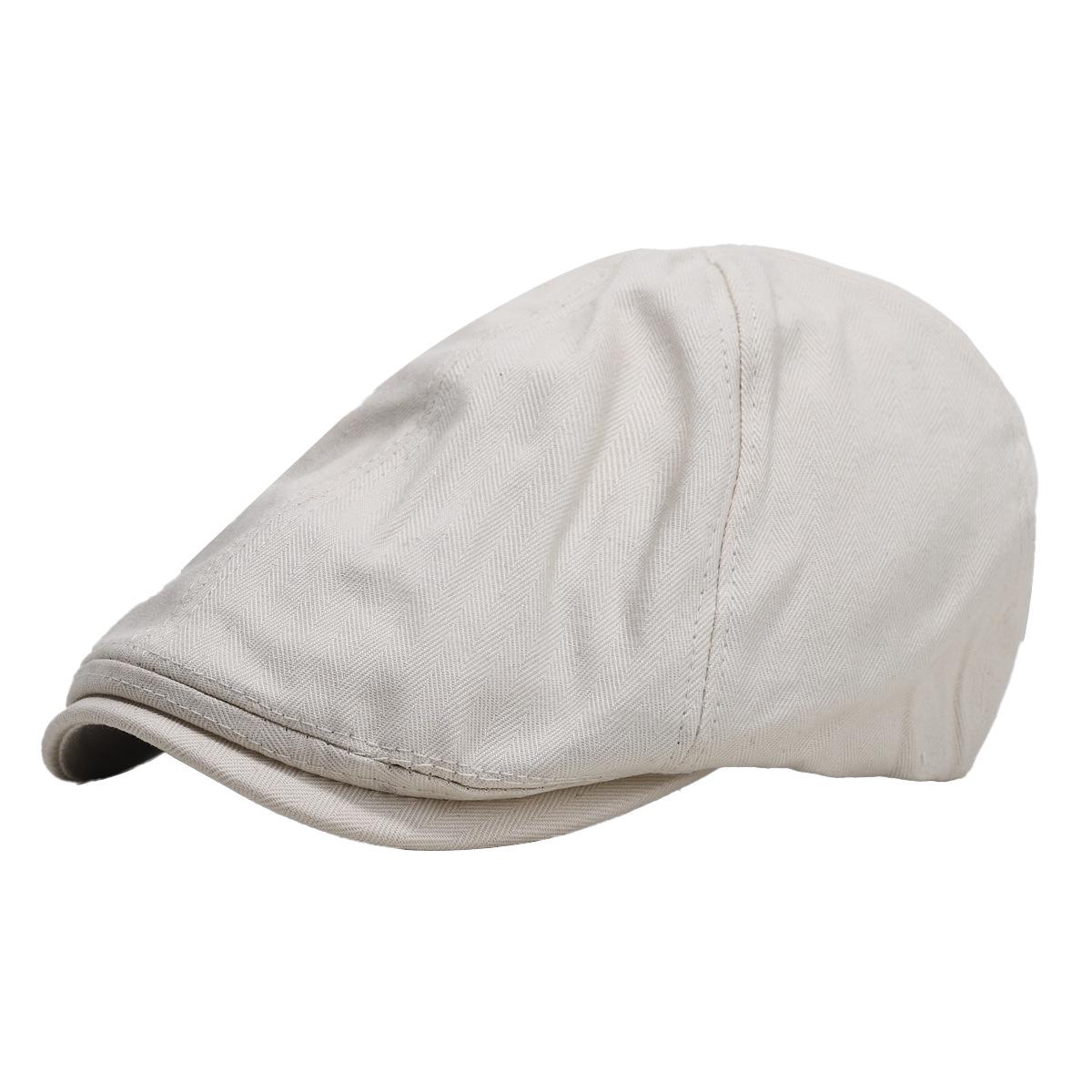 Retro Colorful Duckbill Cap - Unisex Summer Beret That Slims Your Face One Size