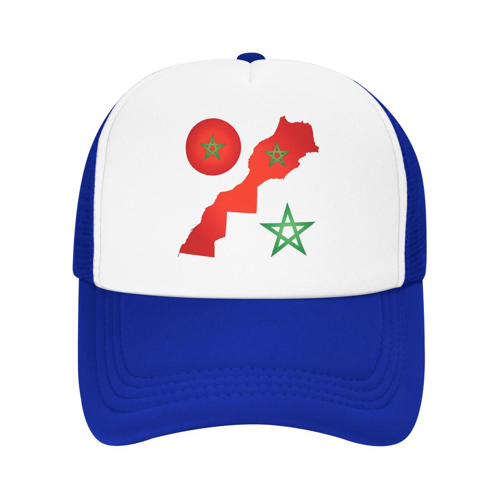 Morocco My Love Country Sun Hats Fashion Women Unisex Mesh Trucker Hat Wholesale Kpop Rock Snapback Cap Birthday Present