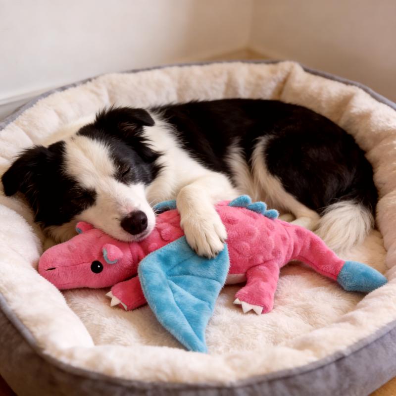 Cane Drago Volante Peluche Indistruttibile Giocattoli Strillanti Resistente Sicuro Cane Gioco Robusto Carino Animali Giocattoli Articoli per Animali Giocattolo da Masticare Denti