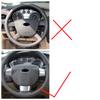 Car Steering Wheel Trim Cover Sticker for Ford Focus 2 MK2 2005 - 2011 Steering Wheel Molding Car Styling Accessories