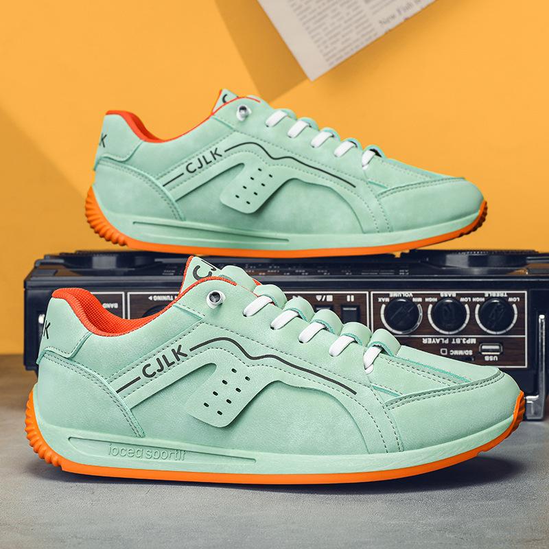 Men's Shoes 2024 New Spring Casual One-pedal Board Shoes Non-slip Running Forrest Gump Shoes Men's Versatile Sports Trendy Shoes