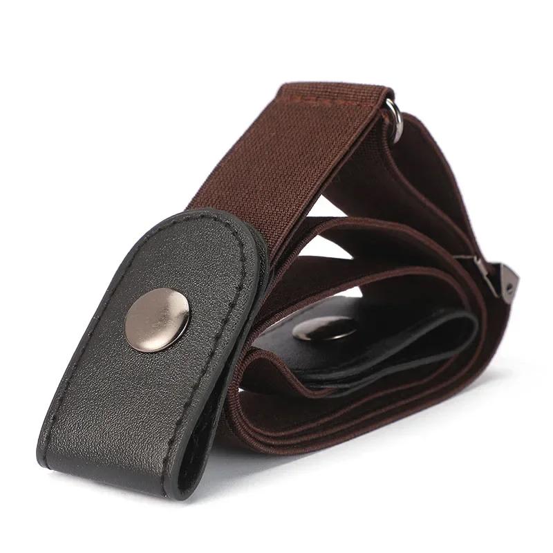 Buckle-Free Belt for Women Girls Jeans Pants Dress No Buckle Stretch Elastic Waist Belt Man No Bulge No Hassle Belts Men