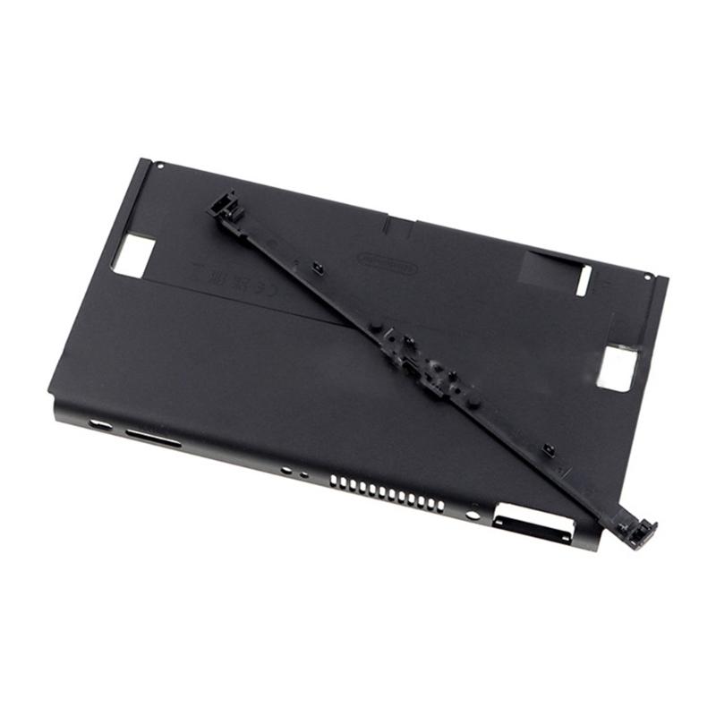 Game Console Host Bottom Backplate Case Housing Shell-/Side Frame for NS OLED Gamepad Side Frame/Back Cover Replacement