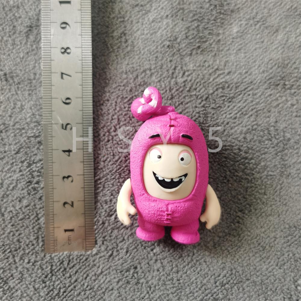 7Pcs/Set Anime Cartoon Oddbods Cute Toys Dolls Pvc Figures