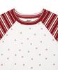 CAVISH Striped Star Raglan Ls Tee White(Cv2Gsft550A)