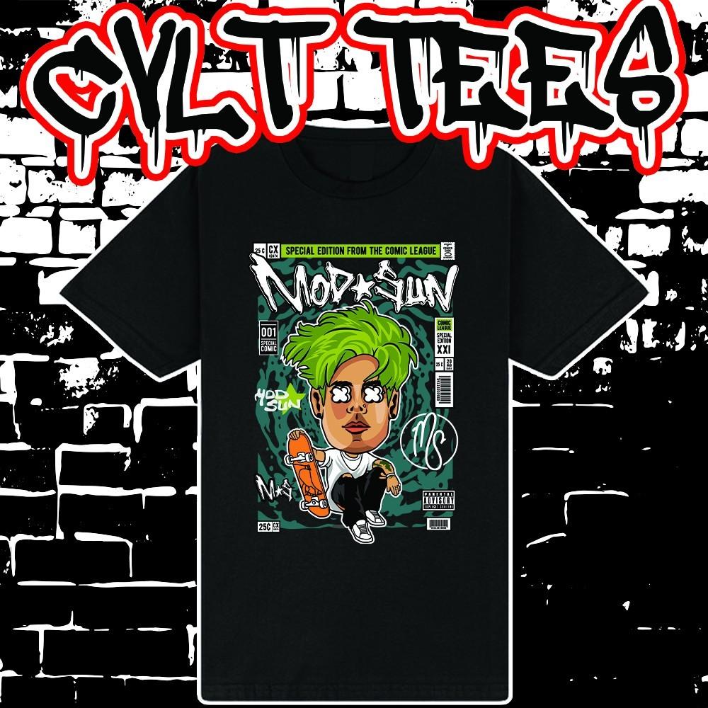 Mod Sun Comic Book Cover style Tee ~ 100% Cotton Unisex T-Shirt XXL