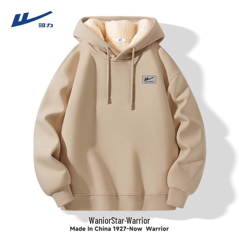 Warrior Men's Hooded Fleece Pullover Hoodie