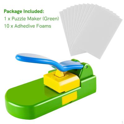 Puzzelmaker Accessoire Huis Handmatig Creatief Ambacht Handgemaakte Perforator Afbeelding Foto Knip voor