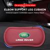 Leder Auto Kissen Auto Kniepolster Elastischer Memory-Schaum Beinpolster für Land Rover Discovery Sport Freelander 3 SVR L320 L330 Defender Range Rover Zubehör