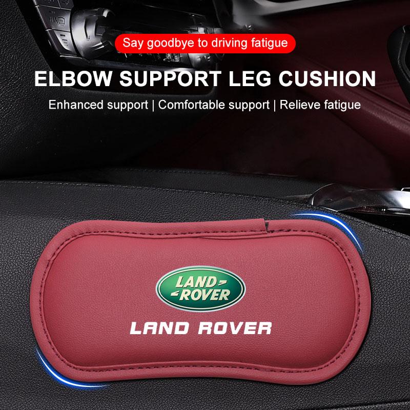 Leder Auto Kissen Auto Kniepolster Elastischer Memory-Schaum Beinpolster für Land Rover Discovery Sport Freelander 3 SVR L320 L330 Defender Range Rover Zubehör