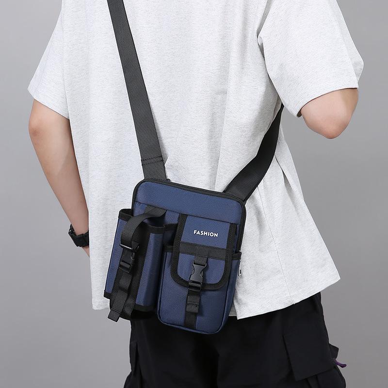 Bolso Cruzado Táctico para Hombre - Mochila Resistente al Desgaste para Viajes y Actividades al Aire Libre