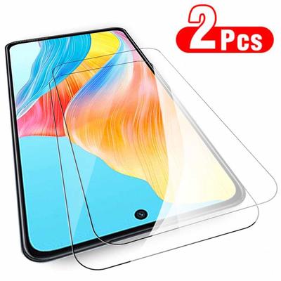 2PCS HD Clear Drop-Proof Gehärtetes Glas Displayschutzfolie Schutzfolie Für Realme C30 C31 C33 C35 C55 C53 OPPO A18 A38 A58 A78 A98 5G A15 A16