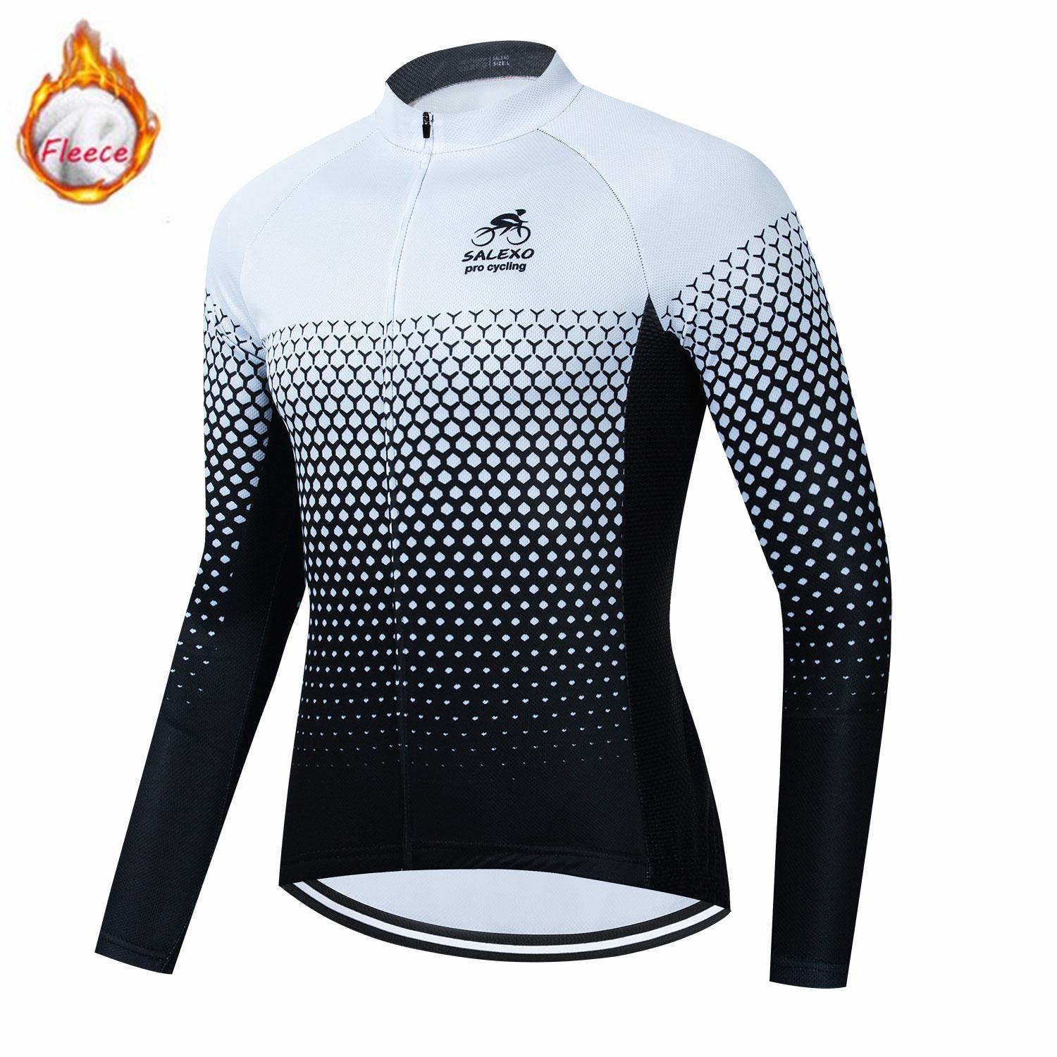 

2026 Winter Fleece Warm Cycling Suit Set Thermal Fleece Pro Mountian Bicycle Clothes Wear Ropa Ciclismo Racing Bike Clothing Cycling Set S