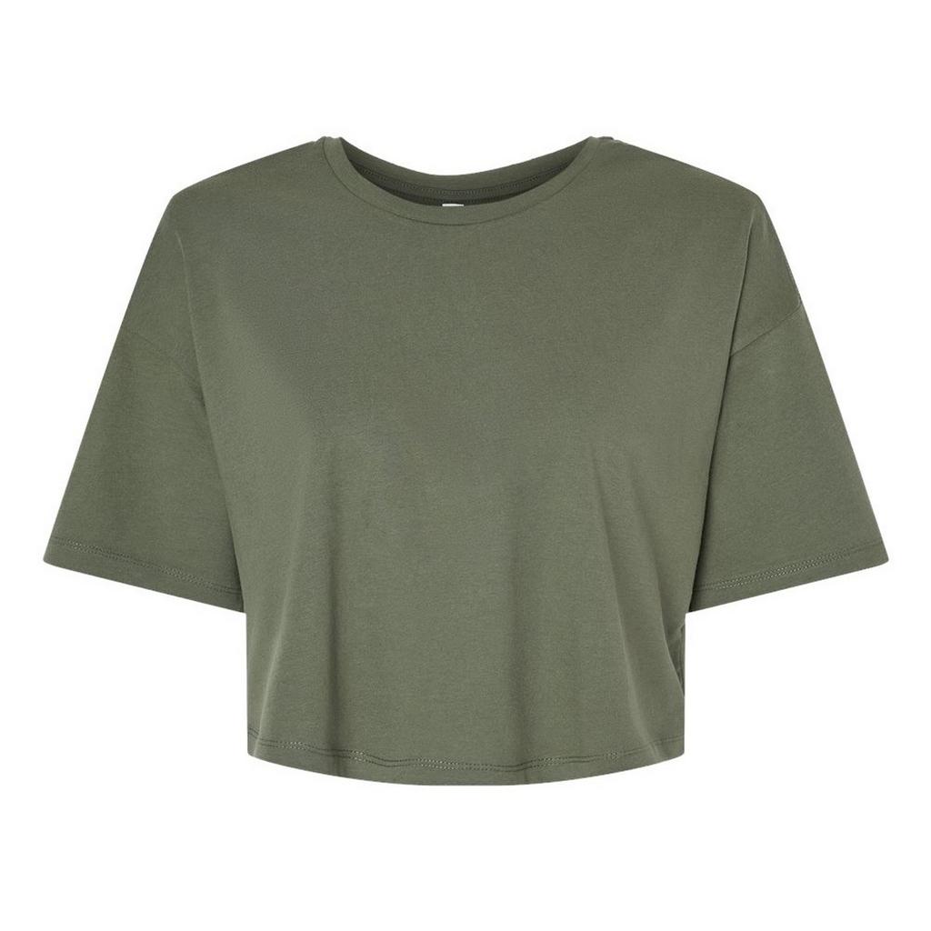 Bella + Canvas Womens/Ladies Jersey Crop T-Shirt