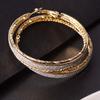 Smart Vintage Alloy Dull Polish Drop Ear Round Big Circle Hoop Earrings Jewelry