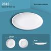 Melamine Round Dinner Plate Set