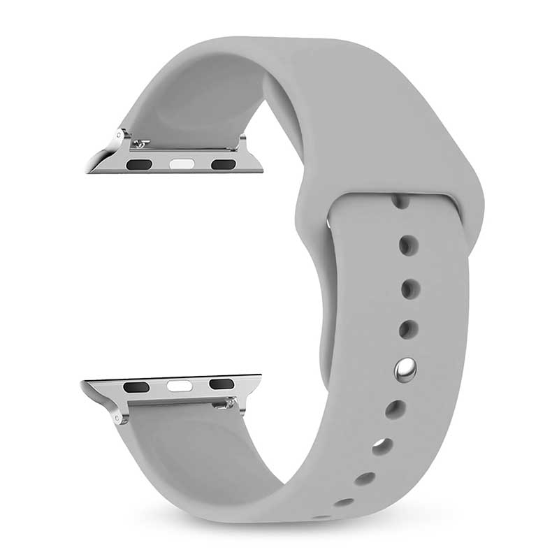 Silicone Band For Watch Strap 44mm 45mm 40mm 41mm 42-38mm 45 Mm Sport Bracelet Iwatch Series 8 7 6 5 4 3 SE 9 Ultra 2 49mm