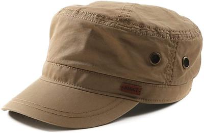SIGGI Mütze mit UV-Baumwolle Große Fischereigrößen und Kamel Herren Frühling/Sommer Armee/Militärschutz, Snapback, Größen, Mütze, 60, 61, 62, 63cm,
