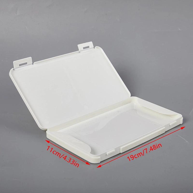Tragbare Plastik-Falsche-Wimpern-Box Reise Leerer Wimpernhalter Etui Behälter Aufbewahrungsorganisator Professionelles Make-up Wimpernbedarf