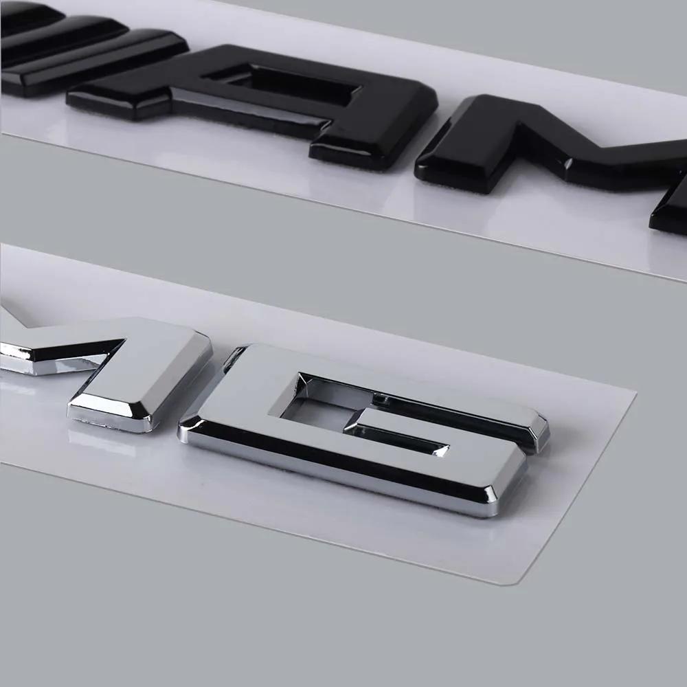 3D AMG Badge Car ABS Rear Trunk Sticker Decoration Accessorie for Mercedes Benz W108 W124 W126 W140 W168 W169 W176 W177 W212 GLA