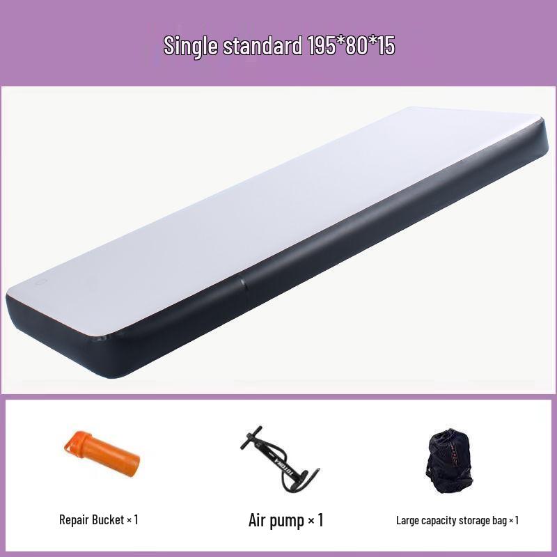Car Inflatable Mattress - Spacious Single Air Cushion for Front Seat Rest