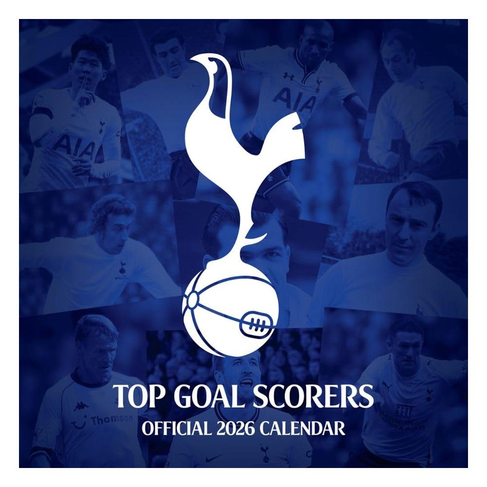Tottenham Hotspur FC 2026 Square Wall Calendar