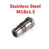Universal Stainless Steel M18x1.5 O2 Oxygen 90 degree Sensor Extension Spacer Remove Fault Connector