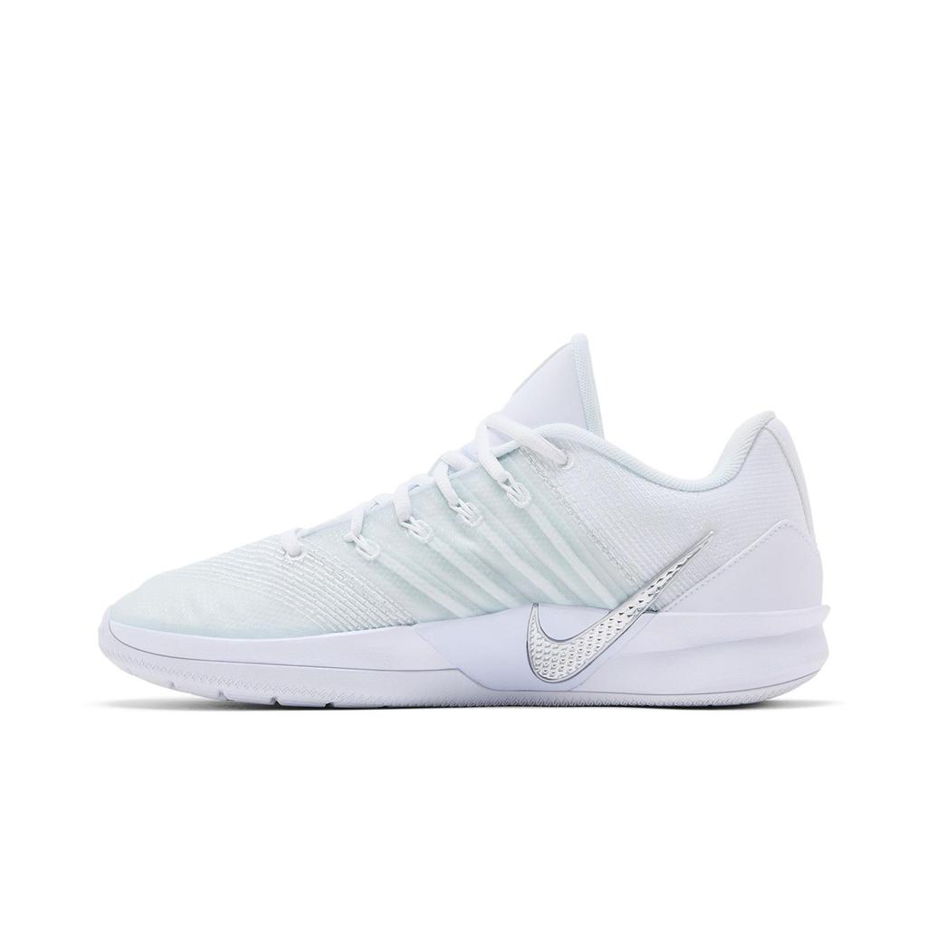 Nike Womens Sabrina 3 'Ice Cold' (women's sizes) White / Metallic Silver / Mint Foam Basketball Shoes HF2881 101