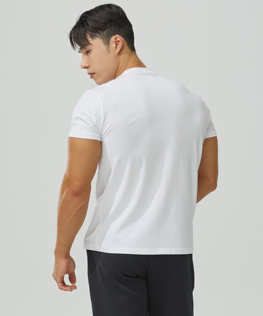 Beullaegmonseuteopis Plain Muscle Fit Modal Short Sleeve T-Shirt (4 Colors)