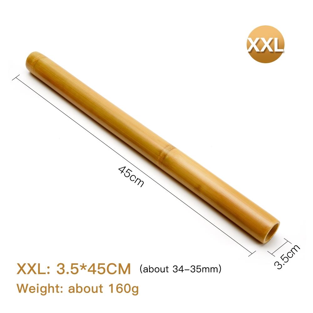 Bambus Guasha Massagestab Natürlicher Bambus Massagestab Set Holztherapie Anti-Cellulite Schmerzlinderung Schabemassagegerät Entspannung