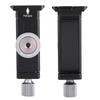 Tripod Universal Aluminum Alloy Live Mobile Phone Clamp with Ajax Dovetail Slot