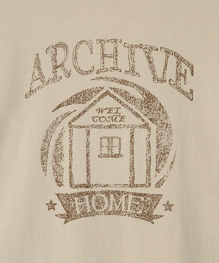 FREEMARIO Archive Home T-Shirt [Beige]