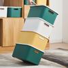 Plastic Clothes Storage Box Stackable Underwear Socks Compartment Organizer Container Toy T-shirts Jeans Closet Drawer Divider