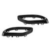 Gloss Black Exhaust Pipe Cover Tip Cover Trims Replacement for A B C E GLC ‑Class W177 W247 W205 W213 X253 C257 Tail Pipe Frame