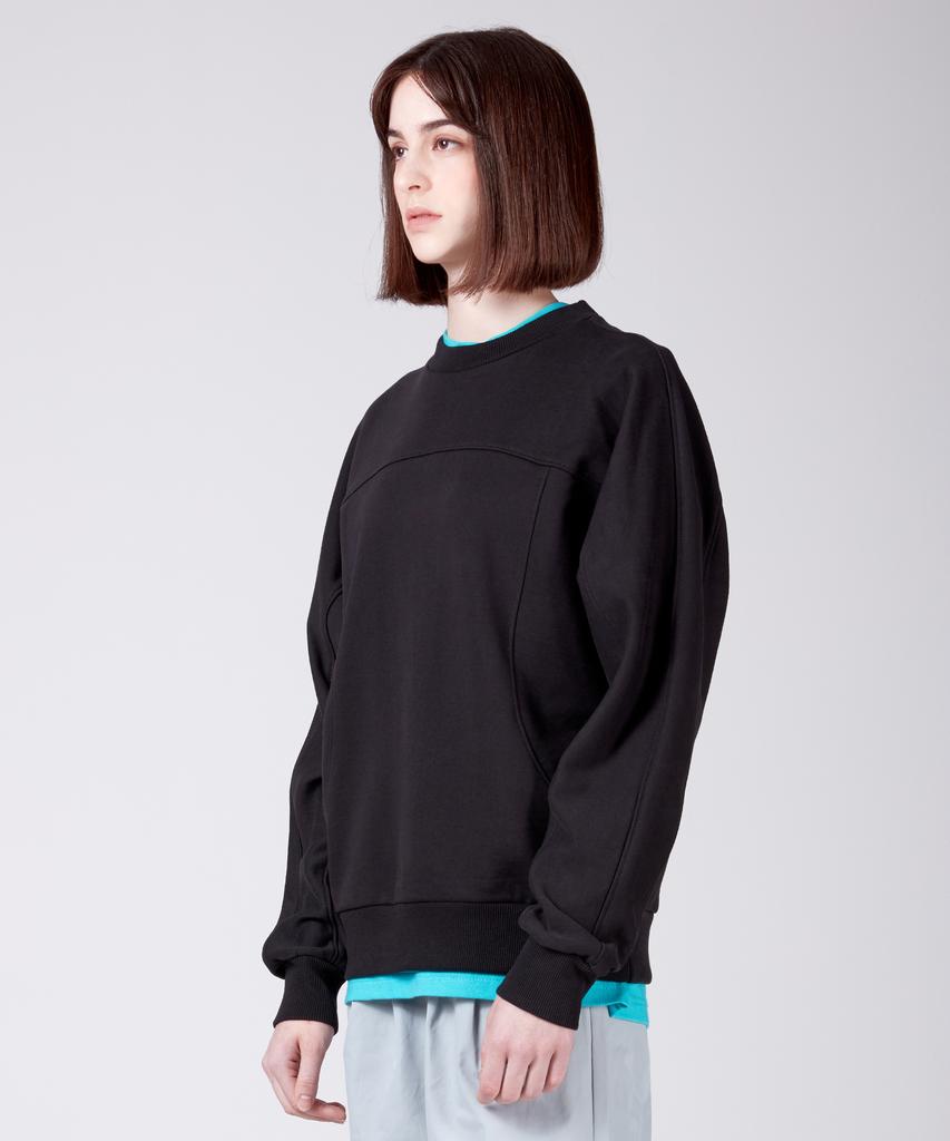 SSQR Unisex Embroidered Sweatshirt Kiz_01_Black_Medium