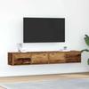 TV Cabinets 2 pcs Rustic Wood Look 80 x 31 x 25.5 cm Engineered Wood