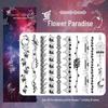 Firefly PET Journal Laser Stickers - Salt Style Guka Border & Collage Decoration