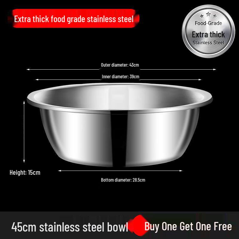 Handun 304 Stainless Steel Rolled Edge Basin