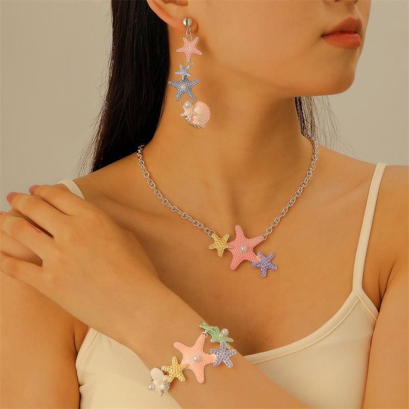

Fashion Jewelry For Women s Set разноцветный