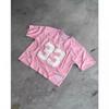 Mens Womens Loose Fit Breathable Mesh Sport Tee With Foil Print Casual Short Sleeve T-Shirt