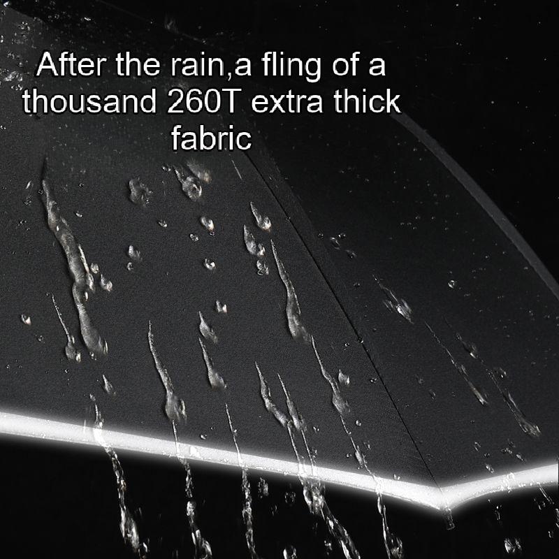 Deutscher Grüner Riese Extra Großer Umkehrschirm Herren Vollautomatisch Vergrößert Verstärkt Verdickt Geschäfts-Regenschirm