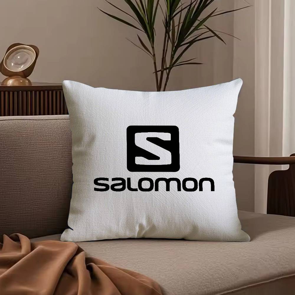 

C-Classic S-SALOMONS Pillow Case Anti-dustmite Pillowcase Invisible zipper silky short plush Sofa cushion cover 30cmx30cm