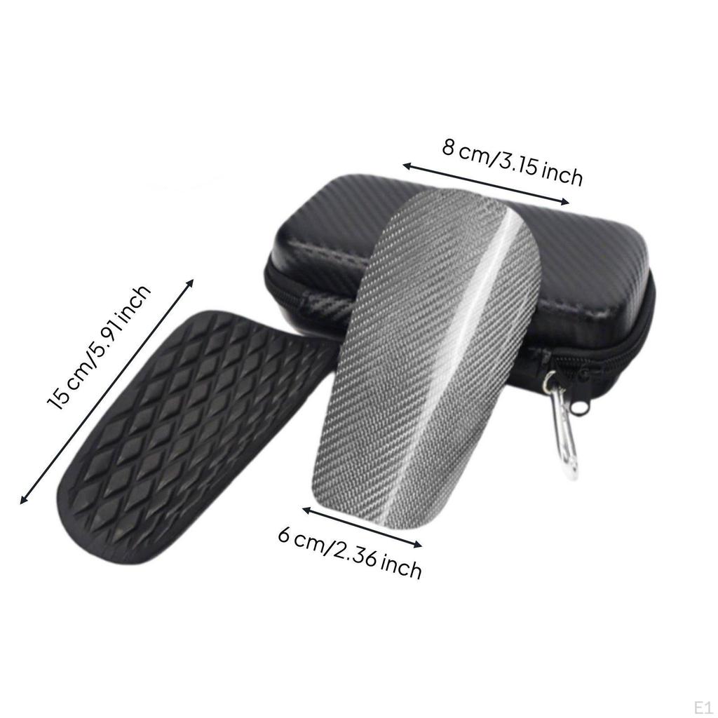 Carbon Fiber Shin Guard AntiImpact Football Leg Hard Cover Protector for Adults,