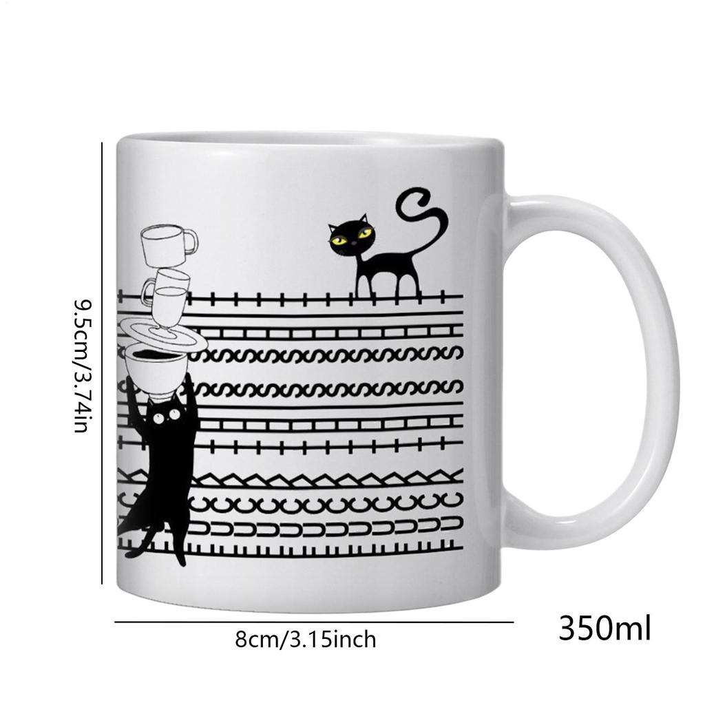 Funny Coffee Mug 350ml Secret Message Ceramic Cup Drinking Mug For Hot Cold Drinks Home Office Family Gatherings Party