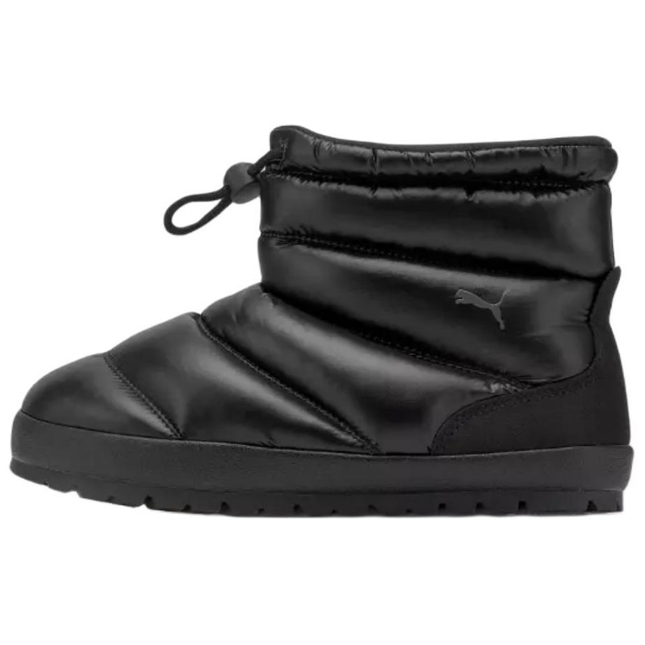 Puma Tuff Terra Hi Gloss Minimalist Comfortable High-Top Lifestyle Shoes Unisex Sneakers Black 403034-01