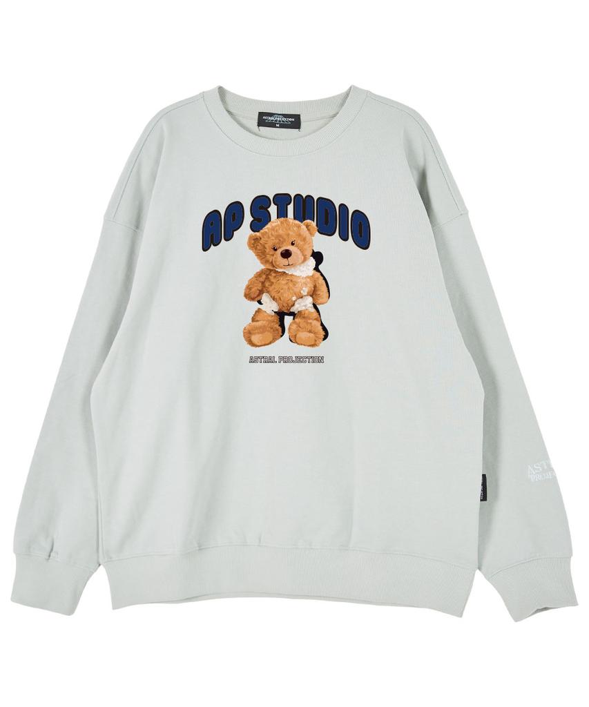 ASTRAL PROJECTION Baby Beardoll Oversized Drop Shoulder Sweatshirt_Mint