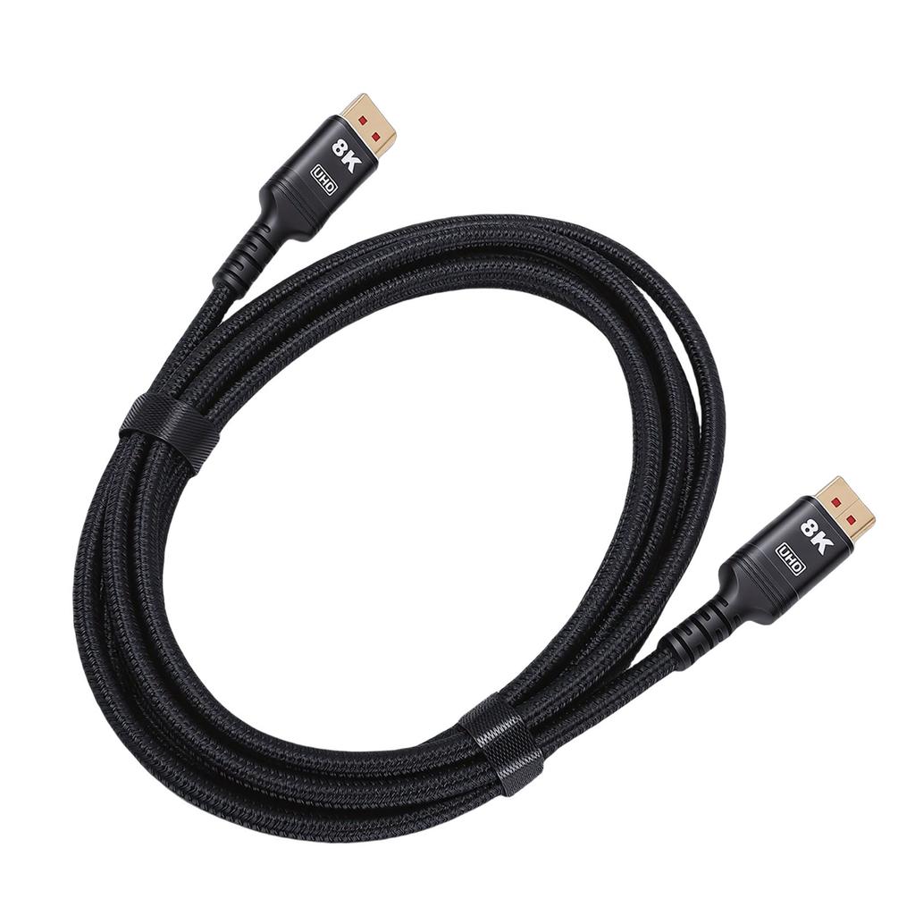 8K@60Hz Display Port To Display Port Cable 3metres Video Cable for Gaming Streaming Monitor PC Graphics Card Display