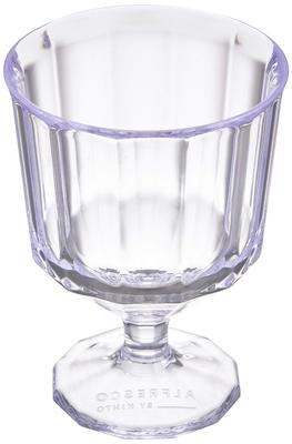 ALFRESCO Wine Glass 250ml Clear Dishwasher Safe Outdoor 20736