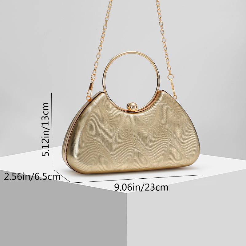 New imitation leather dinner bag women's clutch bag chain bag evening bag wedding bag banquet bag